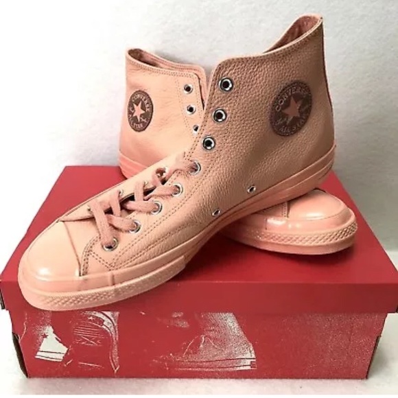 Converse Other - Converse CTAS 70 Hi Top Leather Sneakers PaleCoral
